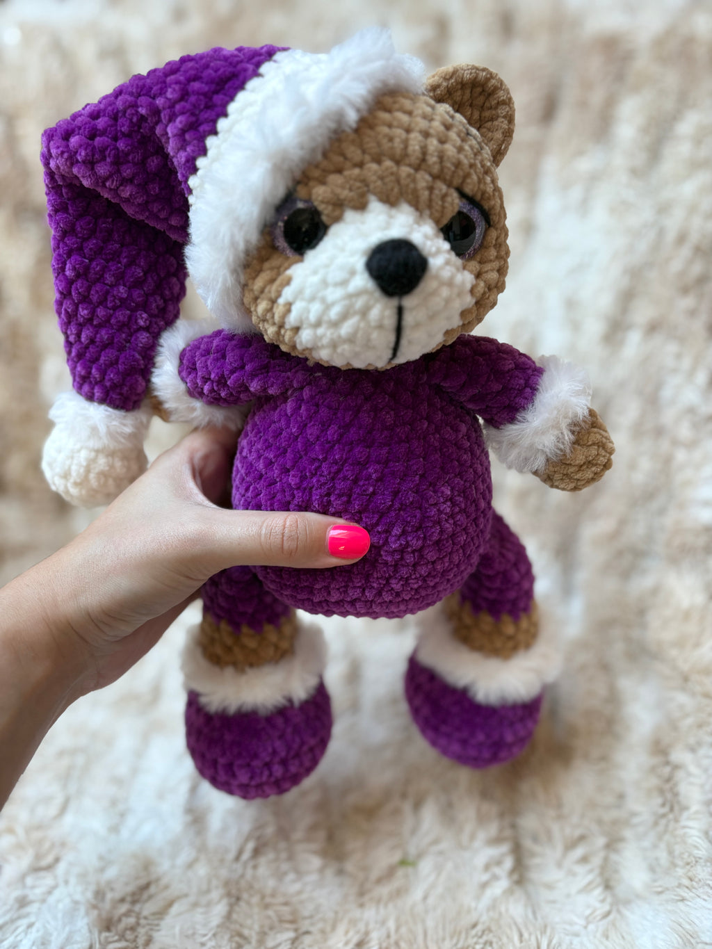 Schlafteddy „Dreamy“ - lila