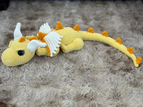 Drache „Knut“ - sonnengelb