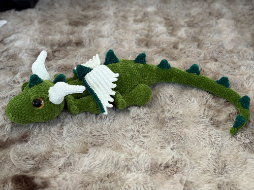 Drache „Knut“ - waldgrün